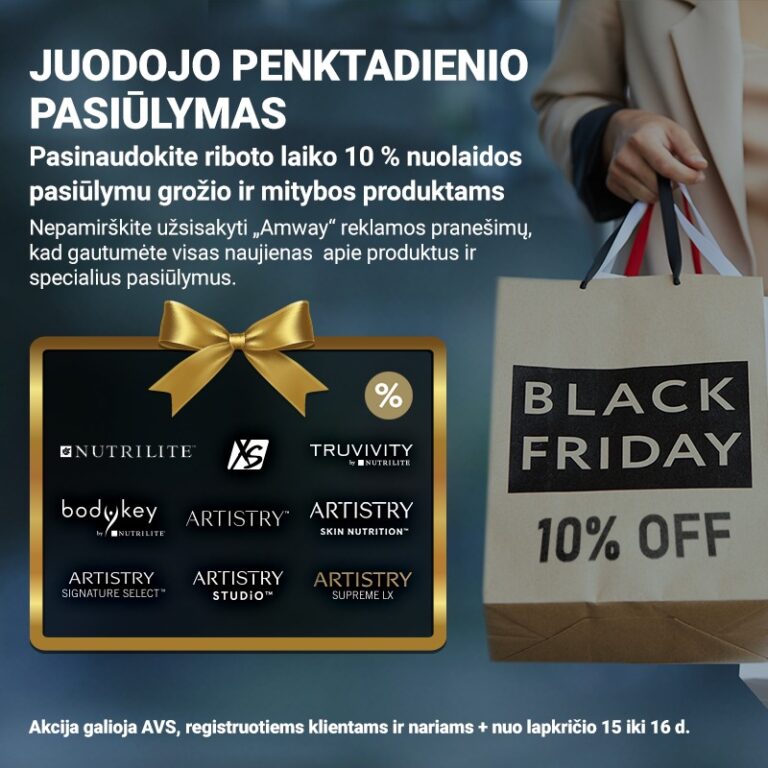 Pasiruosimas juodajam penktadieniui