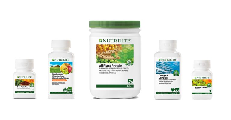 Nutrilite maisto papildai ir vitaminai